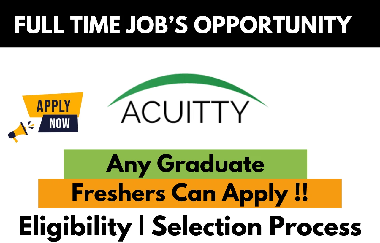 Acuitty Tech Hiring For Work From Home Operation Associate Apply