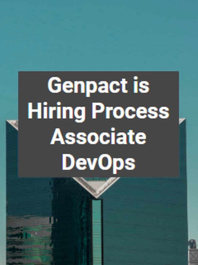 Genpact Off Campus Drive 2022