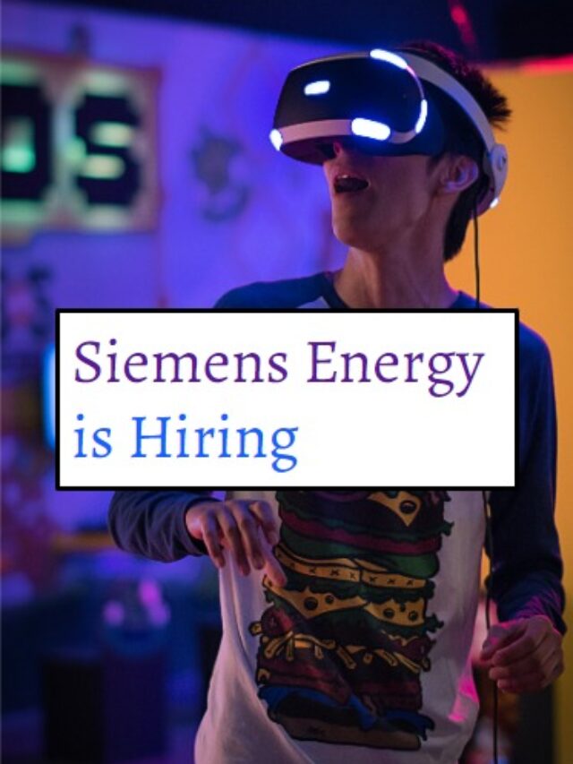 Siemens Energy is Hiring | 6 Lpa