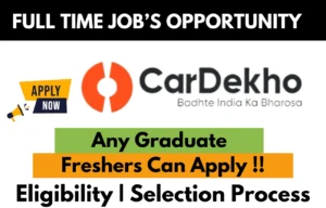 Cardekho Hiring For 2023