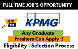 KPMG Hiring For 2023