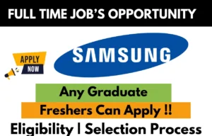 Samsung Hiring For 2023