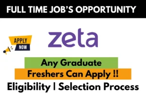 Zeta Hiring For 2024