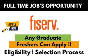 Fiserv Hiring For 2024