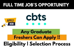 CBTS Hiring For 2024