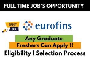Eurofins Hiring For 2024