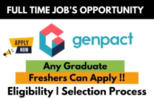 Genpact Hiring For 2024