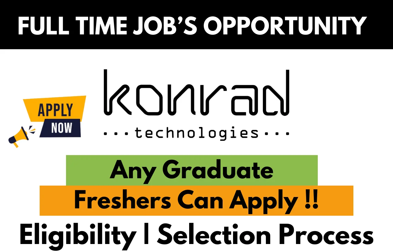Konrad Technologies Hiring For 2024