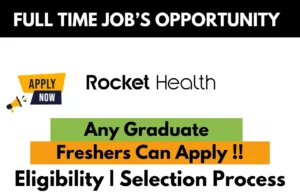 Rocket Health Hiring For Work From Home