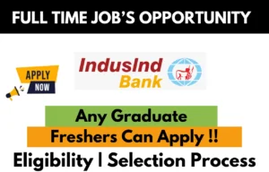 Induslnd Bank Hiring For 2024