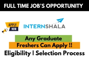 Internshala Hiring For Work From Home