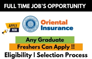 OICL Recruitment Drive 2024