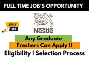 Nestle Hiring For Work From Home