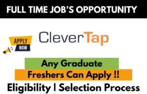 Clevertap Hiring For Work From Home