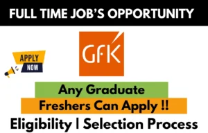 GfK Hiring For 2024