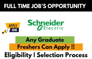 Schneider Electric Hiring For 2024