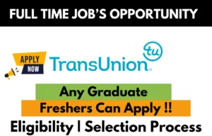 TransUnion Hiring For 2024