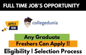 Collegdunia Hiring For Work From Home