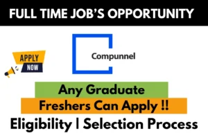 Compunnel Hiring For Work From Home