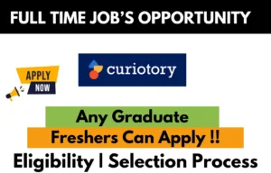 Curiotory Hiring For Work From Home
