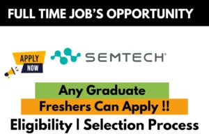 Semtech Corporation Hiring For 2024