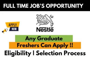Nestle Hiring For Work From Home