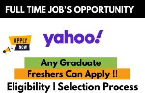 Yahoo Hiring For Work From Home