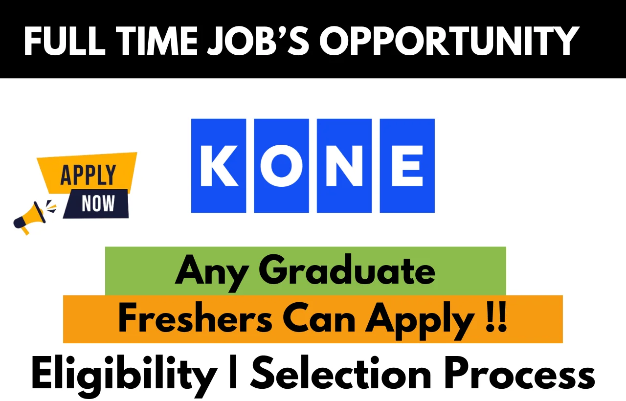 KONE Hiring For 2024