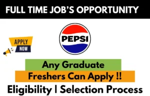 Pepsi Hiring For Work From Home
