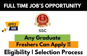 SSC Recruitment Drive 2024