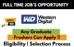 Western Digital Hiring For 2024