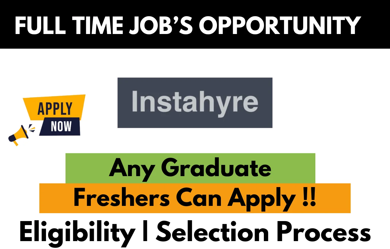 Instahyre Hiring For 2024 | Full Stack Developer (SDE – 1) | Apply Here ...