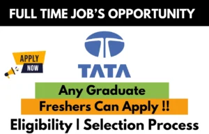 Tata Group Hiring For Work From Home
