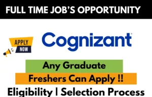 Cognizant Hiring For Work From Home