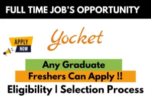 Yocket Hiring For Work From Home