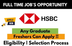 HSBC Bank Hiring For 2024