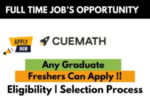 Cuemath Hiring For Work From Home