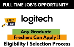 Logitech Hiring For Freshers