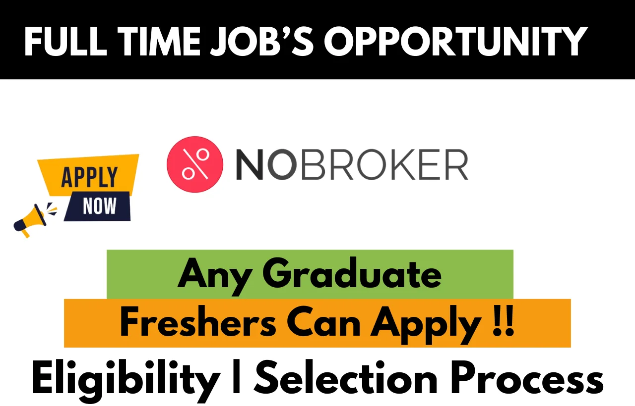 NoBroker Hiring For Work From Home