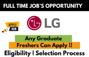 LG Soft India Hiring For 2024