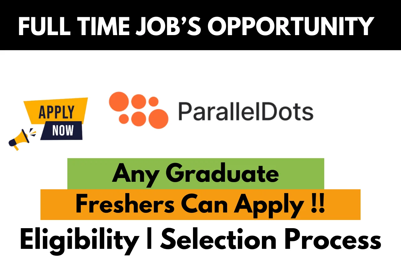 ParallelDots Hiring For Freshers