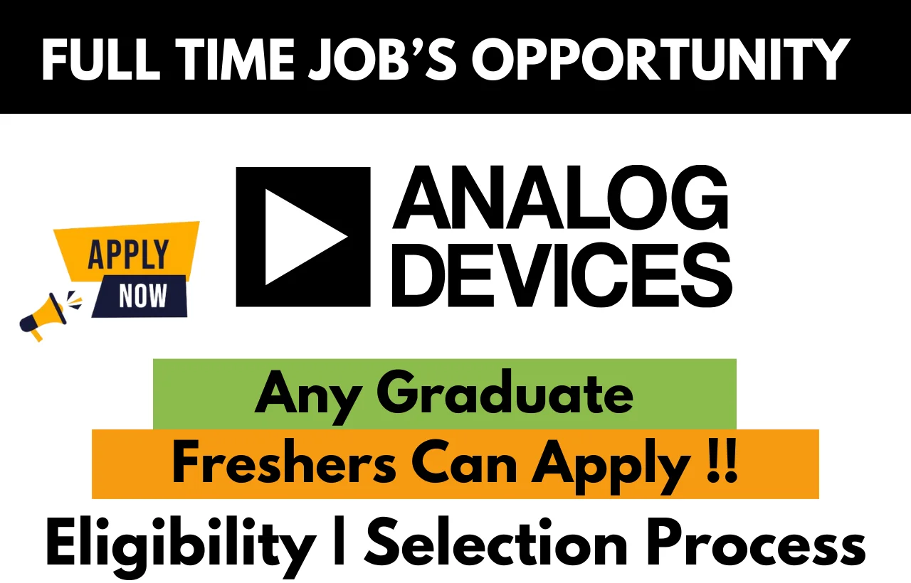 Analog Devices Hiring For Freshers