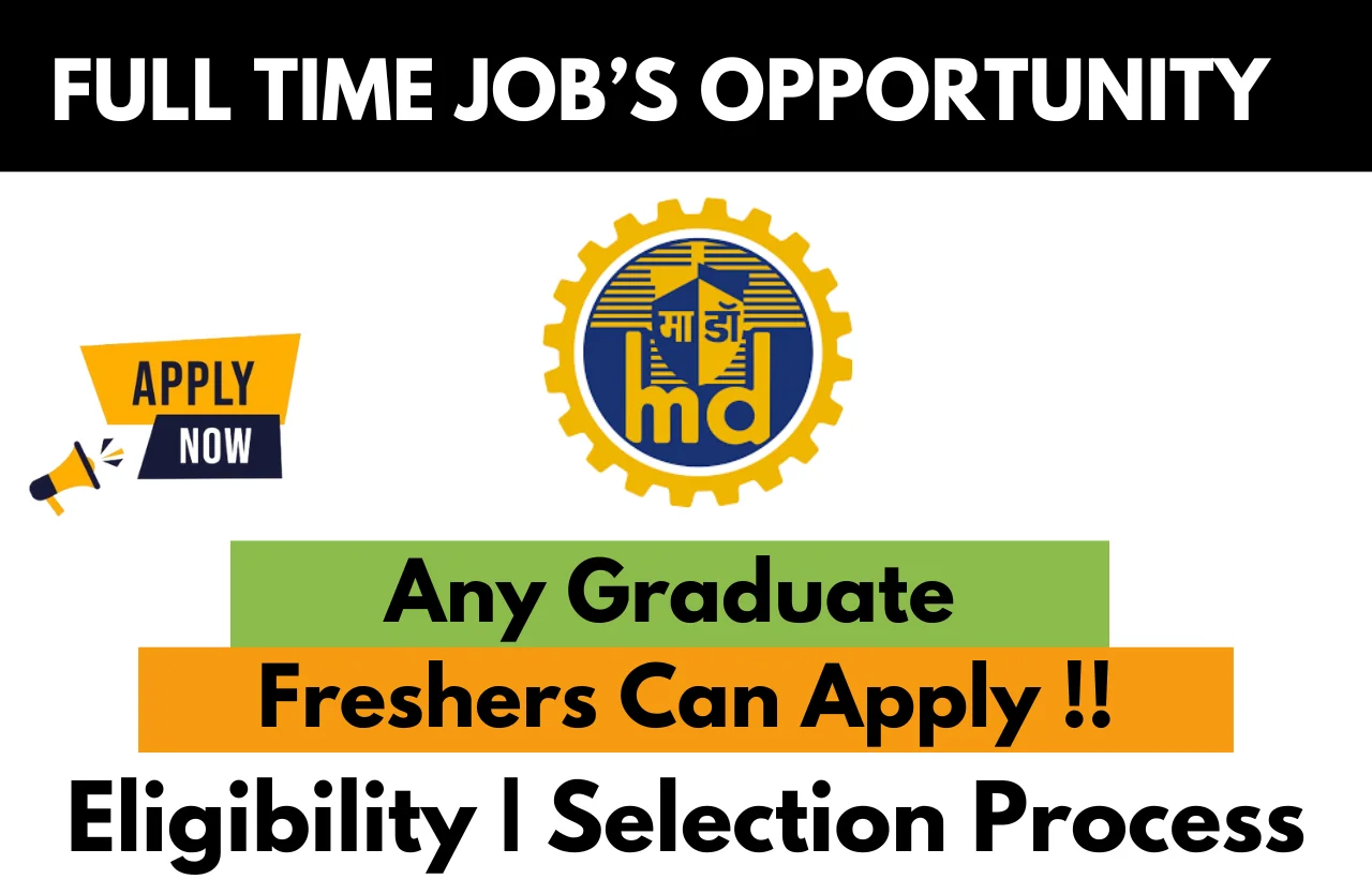 Mazagon Dockyard Hiring For Any Graduate