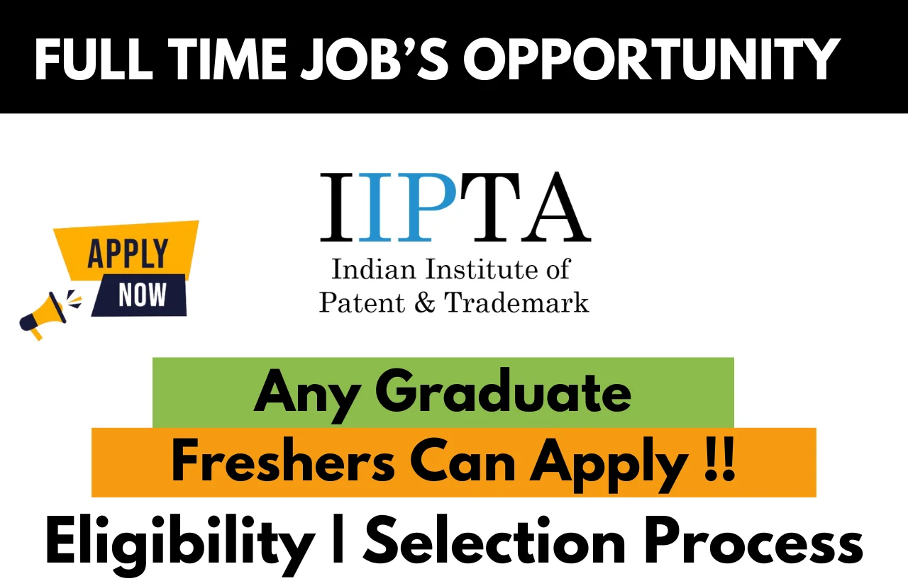 IIPTA Hiring For Work From Home