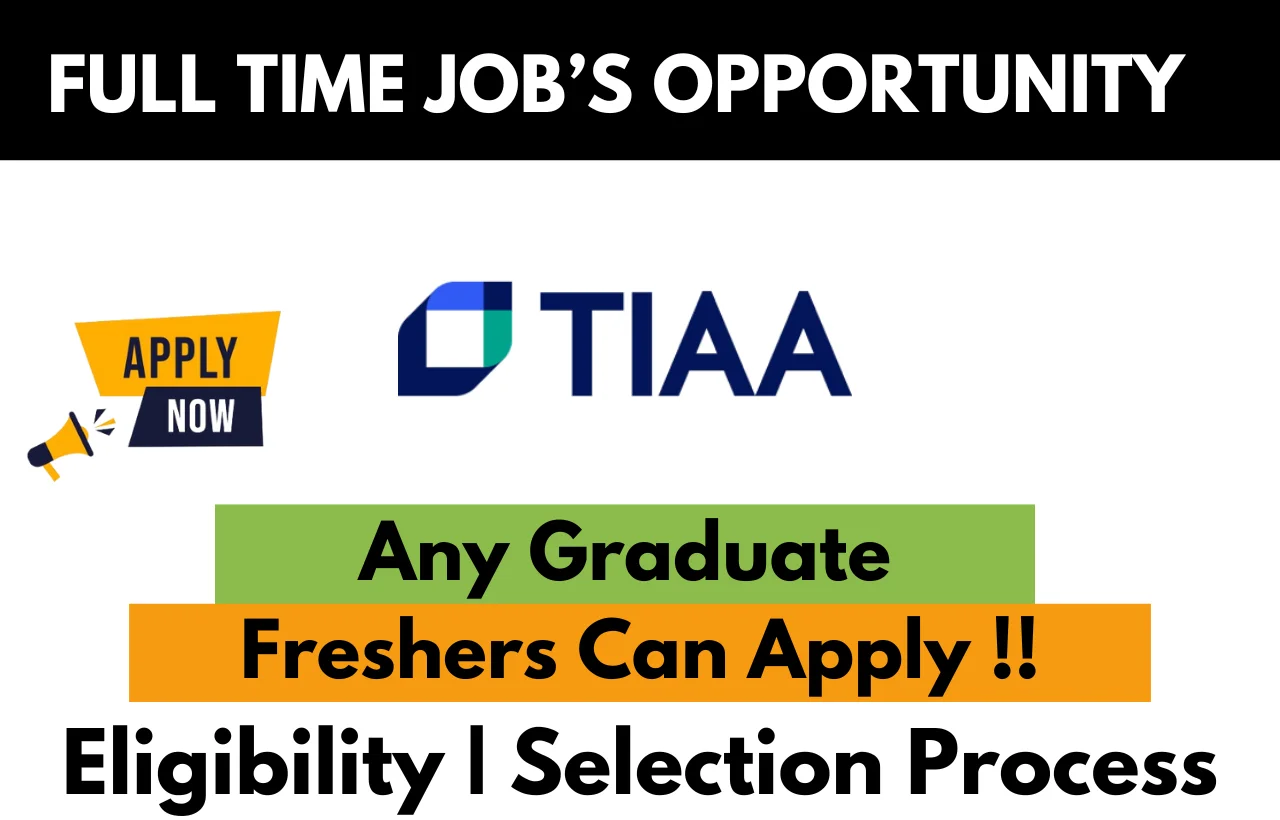 TIAA Hiring For Work From Home