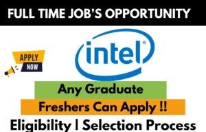 Intel Recruitment Drive 2025