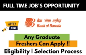 Bank of Baroda Recruitment Drive 2025