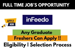 InFeedo Hiring For Work From Home