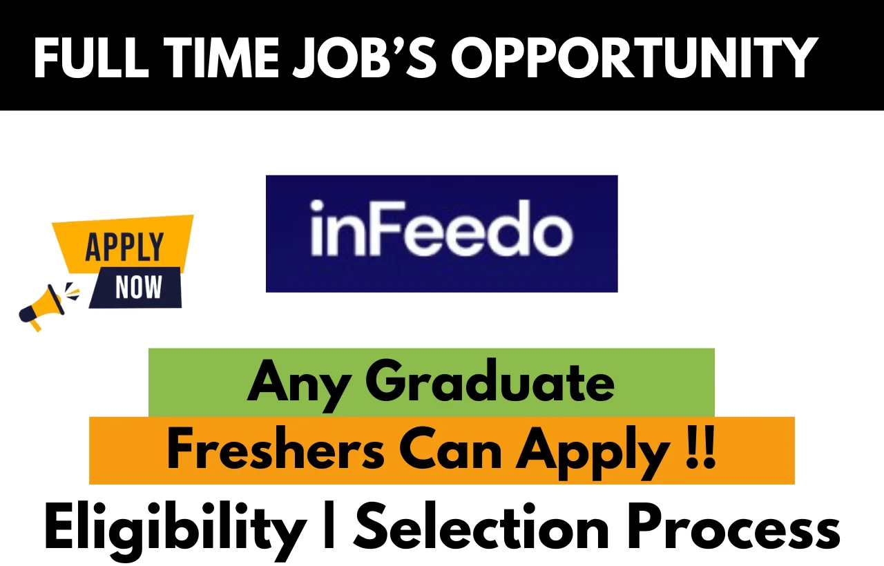 InFeedo Hiring For Work From Home