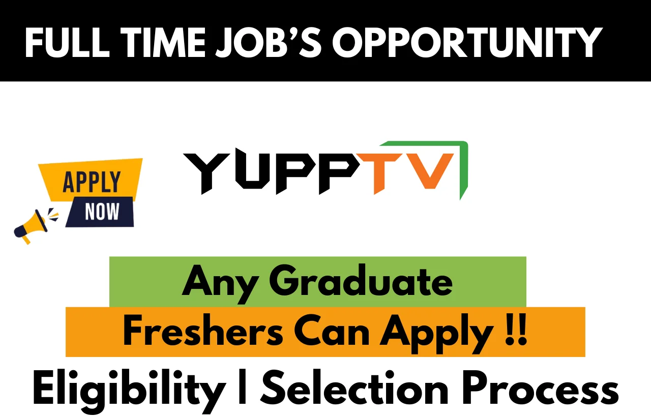Yupptv Hiring For Work From Home